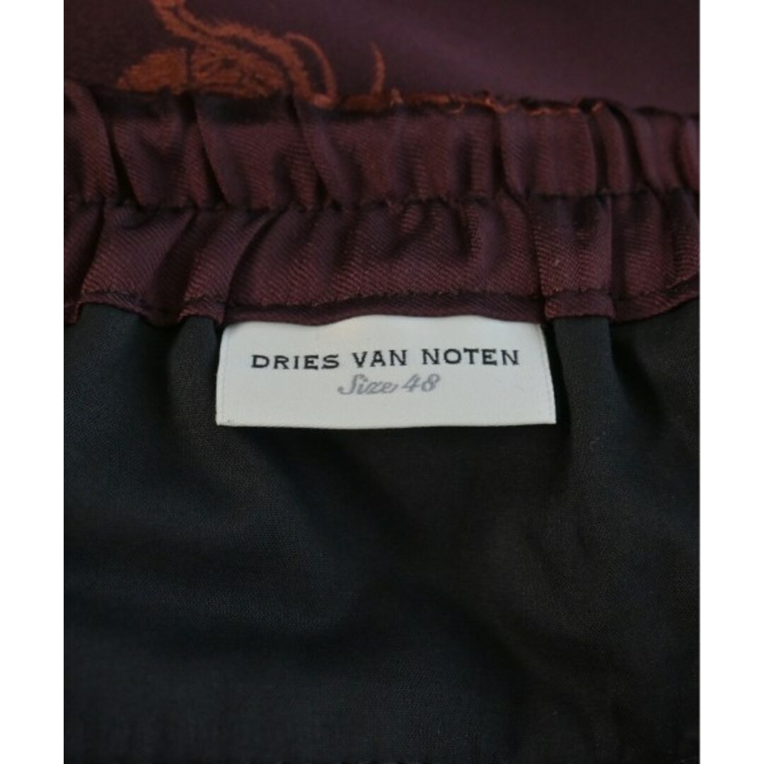 DRIES VAN NOTEN(ドリスヴァンノッテン)のDRIES VAN NOTEN スラックス 48(L位) エンジ系 【古着】【中古】 メンズのパンツ(スラックス)の商品写真