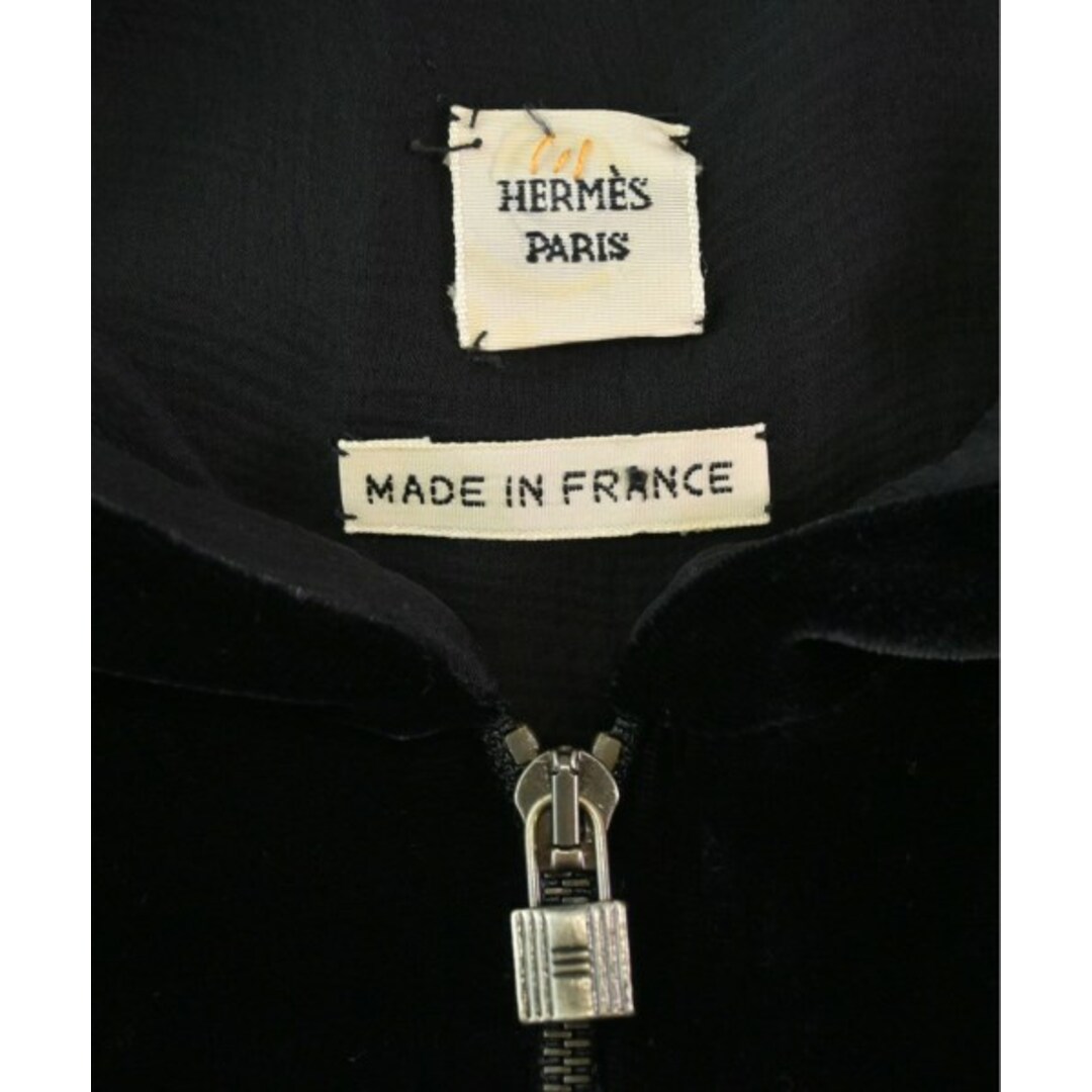 Hermes(エルメス)のHERMES エルメス ブルゾン（その他） 36(S位) 黒 【古着】【中古】 レディースのジャケット/アウター(その他)の商品写真