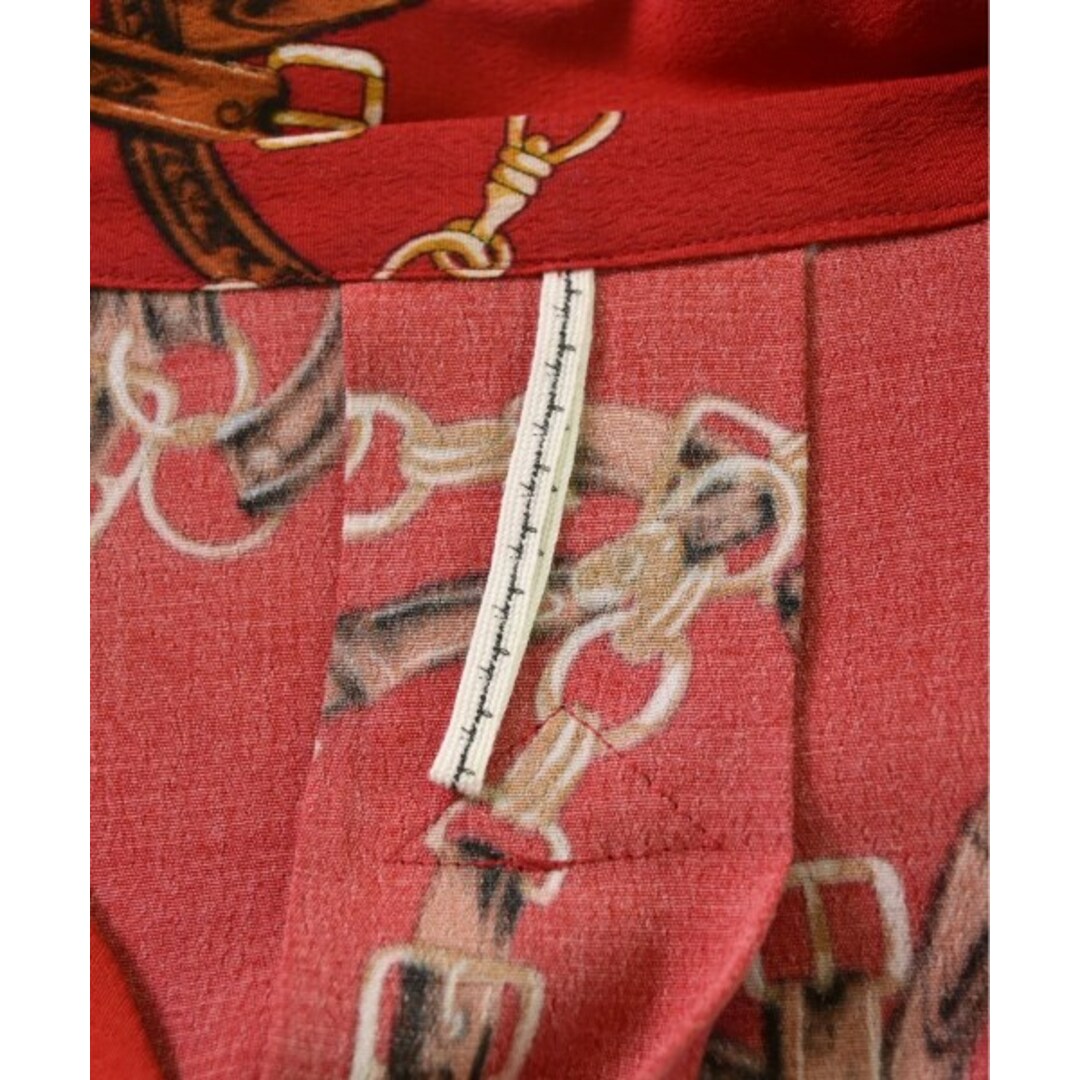 m's braque(エムズブラック)のm's braque カジュアルシャツ 38(M位) 赤等(総柄) 【古着】【中古】 メンズのトップス(シャツ)の商品写真
