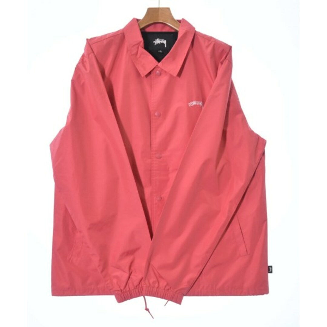 STUSSY(ステューシー)のSTUSSY ステューシー ブルゾン（その他） XL 赤 【古着】【中古】 メンズのジャケット/アウター(その他)の商品写真