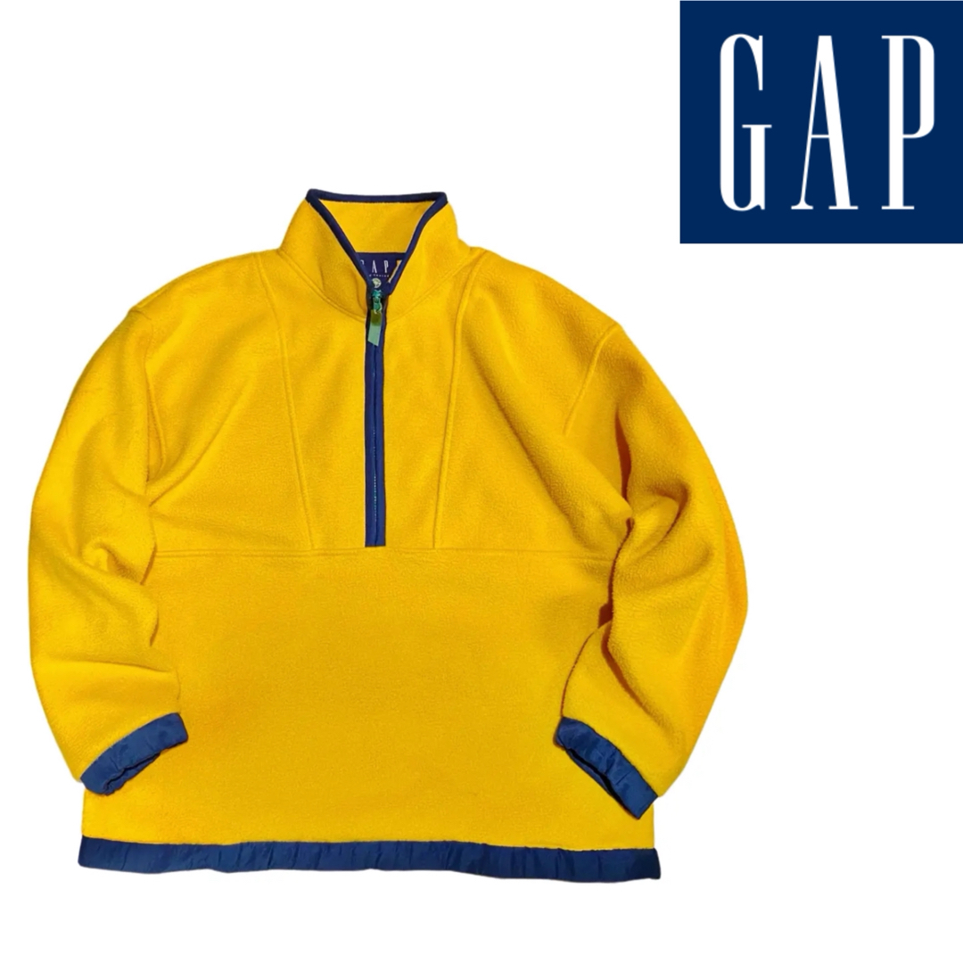 GAP - 90s OLD GAP オールドギャップ ハーフジップ フリース プル