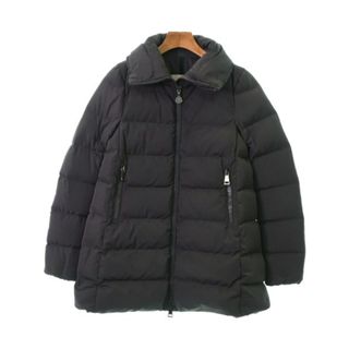 モンクレール(MONCLER)のMONCLER モンクレール ダウンコート 00(XXS位) グレー 【古着】【中古】(ダウンコート)