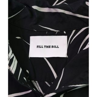 Fill the Bill カジュアルシャツ 2(M位) 黒xグレー