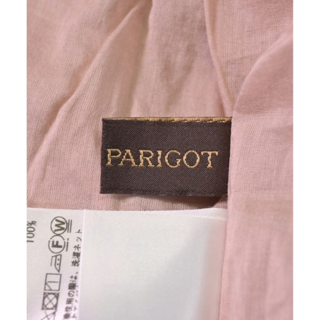 PARIGOT(パリゴ)のPARIGOT パリゴ ブラウス F ピンクベージュ 【古着】【中古】 レディースのトップス(シャツ/ブラウス(長袖/七分))の商品写真