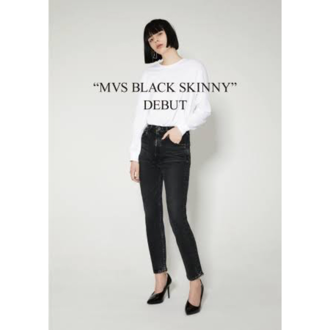 moussy - moussy マウジー MVS BLACK SKINNYの通販 by ちっち's shop