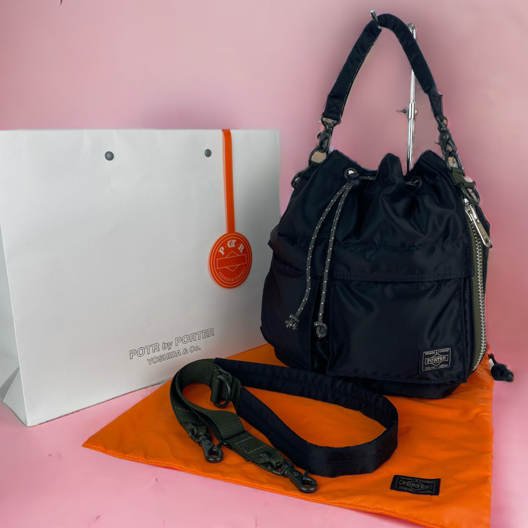 PORTER - 【美品】PORTER / PX TANKER 2WAY TOOL BAG 黒色の通販 PORTER - 【美品】PORTER / PX TANKER 2WAY TOOL BAG 黒色の通販