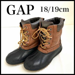 ギャップ(GAP)の【GAP】おしゃれスノーブーツ　18㎝～19㎝　男の子　女の子　キッズ(ブーツ)