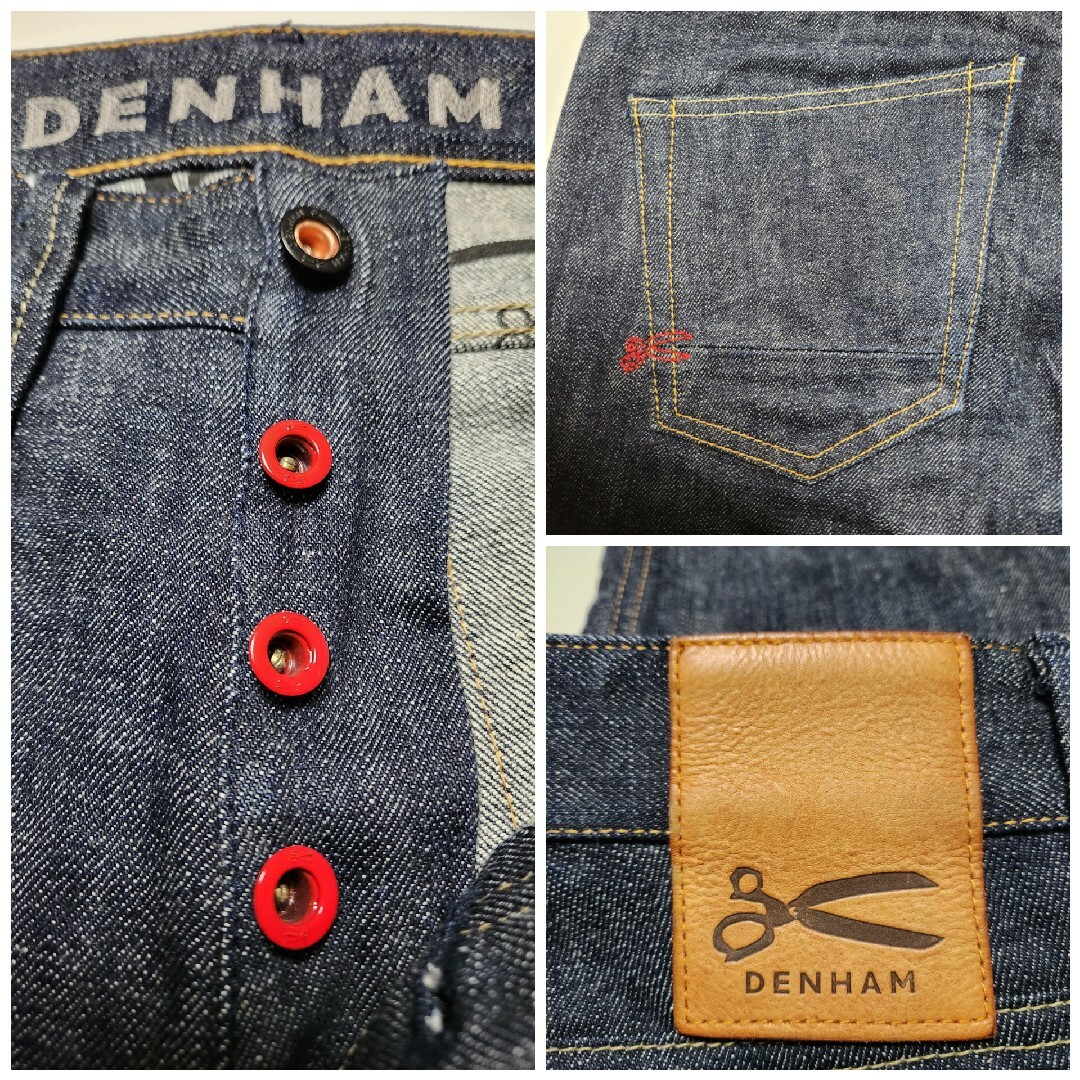 DENHAM(デンハム)の【美品】デンハム　DENHAM　RAZOR VISS　日本製　1500本　W29 メンズのパンツ(デニム/ジーンズ)の商品写真