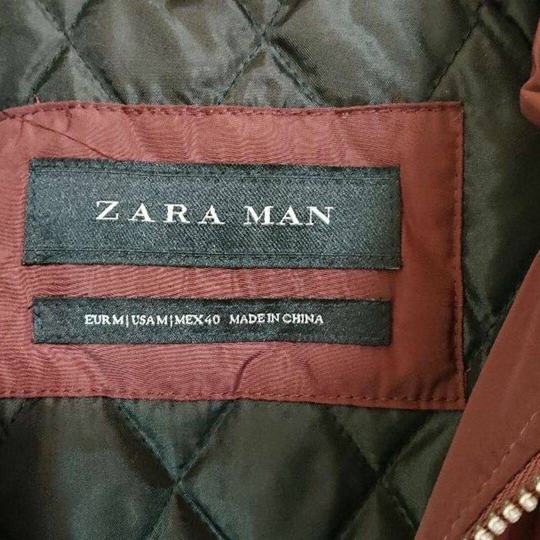 ZARA(ザラ)のZARA MAN Mサイズ ジャケット 裏地キルティング ナイロンジャケット メンズのジャケット/アウター(ナイロンジャケット)の商品写真