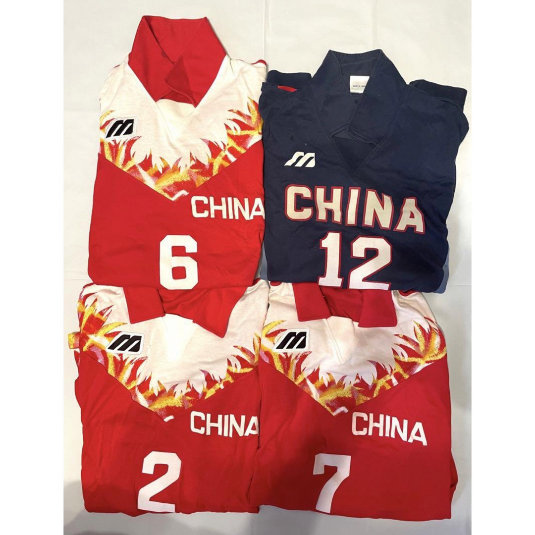 volleyball非売品 90年代 中国男子 バレーボール ナショナルチーム ユニフォーム セット