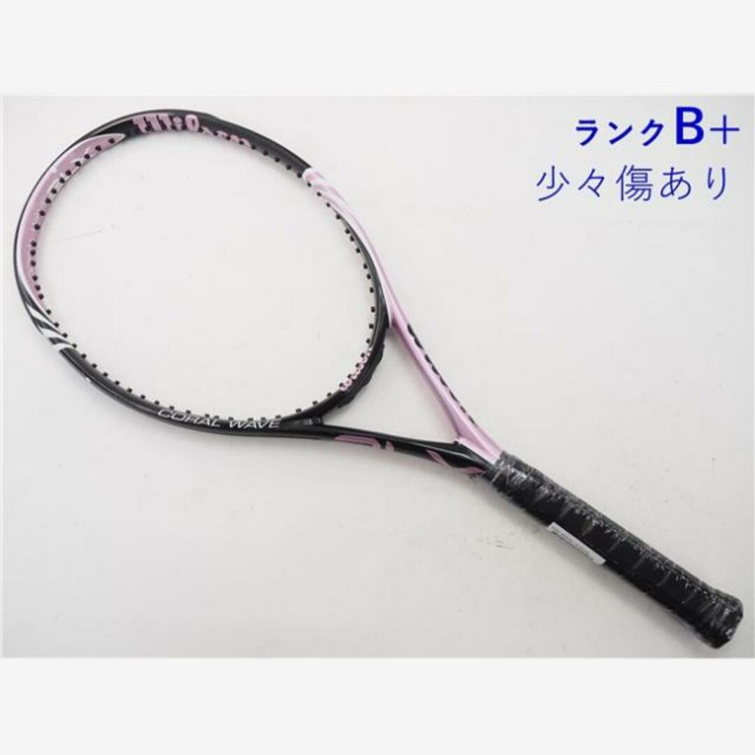 テニスラケット ウィルソン コーラル ウェイブ BLX 105 2010年モデル (G2)WILSON CORAL WAVE BLX 105 2010ガット無しグリップサイズ