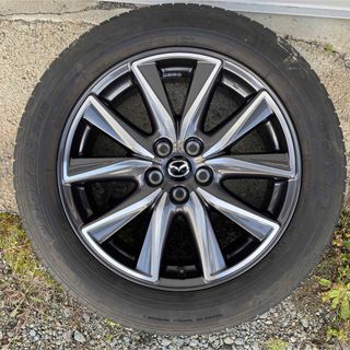 マツダ(マツダ)のマツダ CX-5純正ホイール スペアになど 225/55R19(タイヤ・ホイールセット)