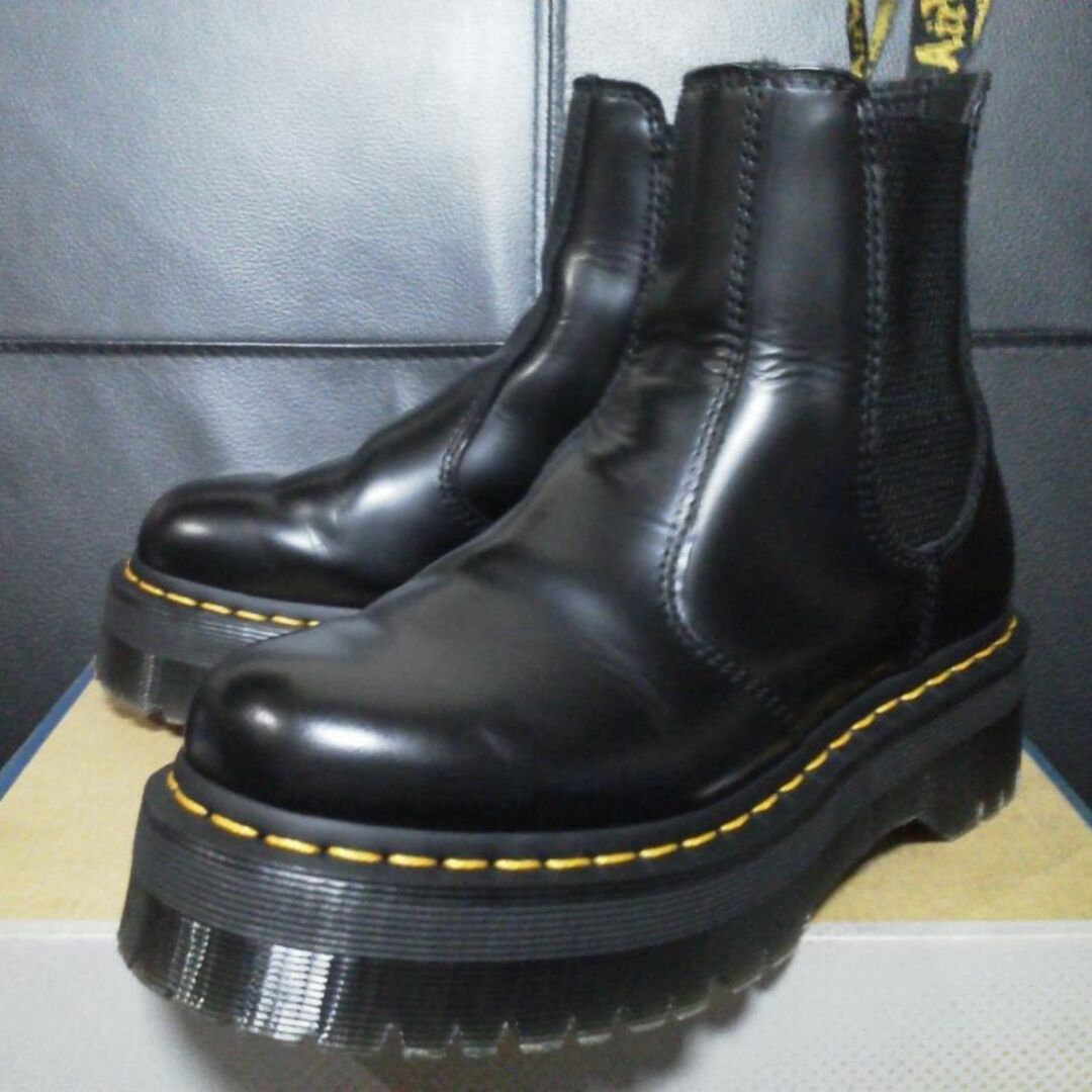 【専用】Dr.Martens 2976QUAD UK4 厚底 サイドゴア