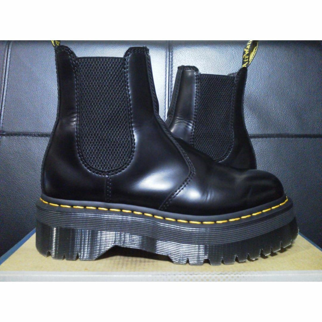 【専用】Dr.Martens 2976QUAD UK4 厚底 サイドゴア