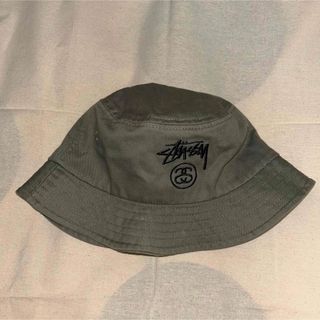 ステューシー(STUSSY)のStussy ストゥーシー　バケットハット　オリーブ(ハット)