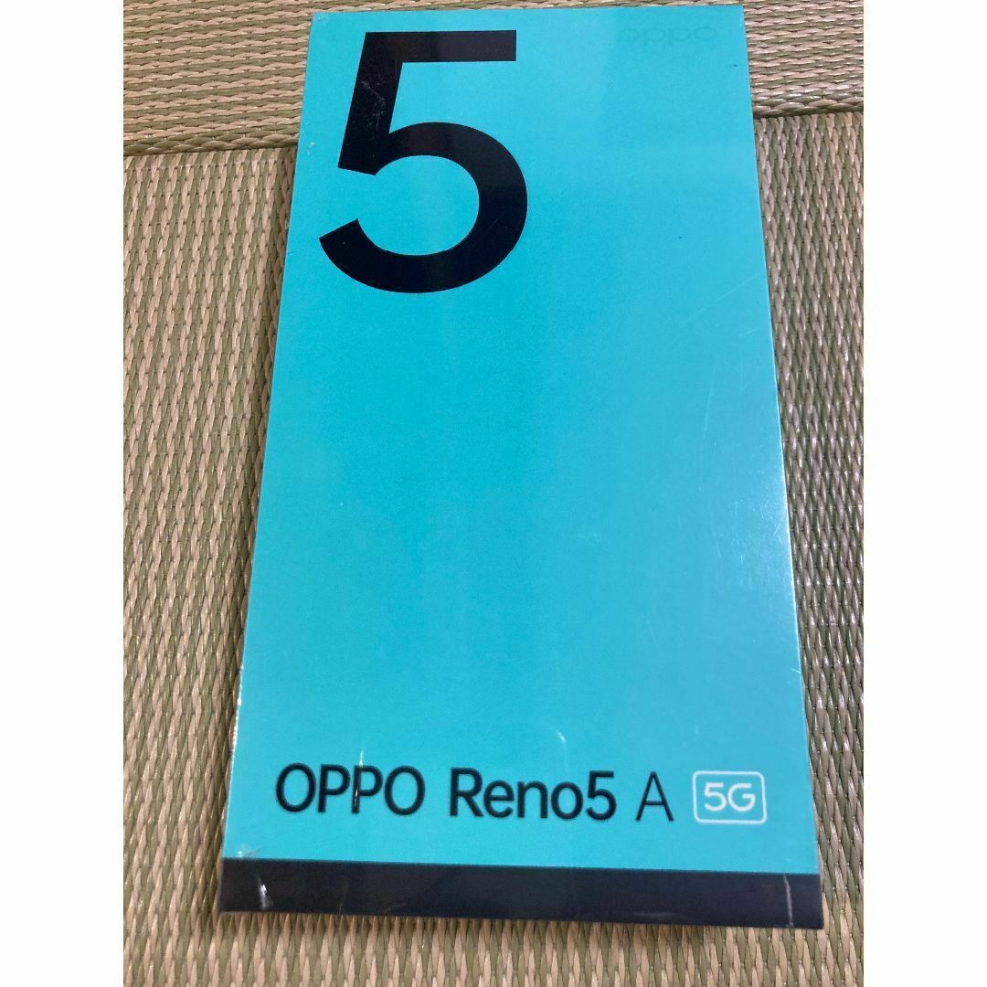 OPPO(オッポ)のOPPO CPH2199 IB SIMフリースマートフォン Reno5 A スマホ/家電/カメラのスマートフォン/携帯電話(スマートフォン本体)の商品写真
