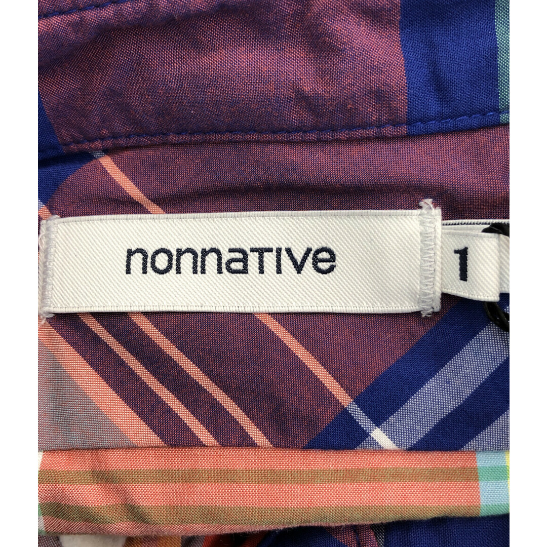 nonnative(ノンネイティブ)の美品 ノンネイティブ 長袖シャツ マドラスチェックシャツ メンズ 1 メンズのトップス(シャツ)の商品写真