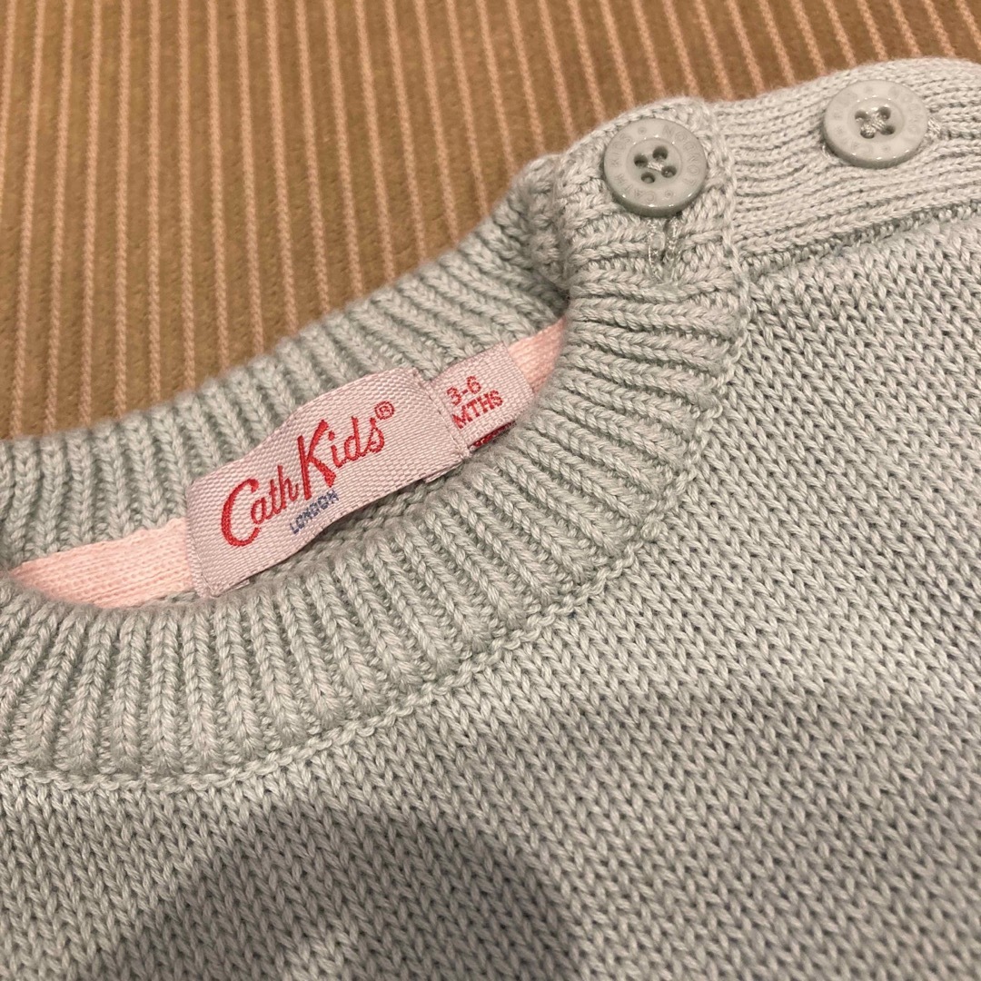 Cath Kidston(キャスキッドソン)のキャスキッドソン　ニットセーター キッズ/ベビー/マタニティのベビー服(~85cm)(ニット/セーター)の商品写真