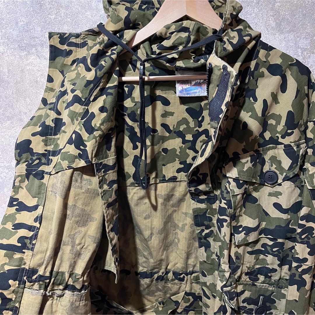 90's 最初期タグ A BATHING APE ミリタリージャケット パーカー 90's 最初期タグ A BATHING APE ミリタリージャケット パーカー