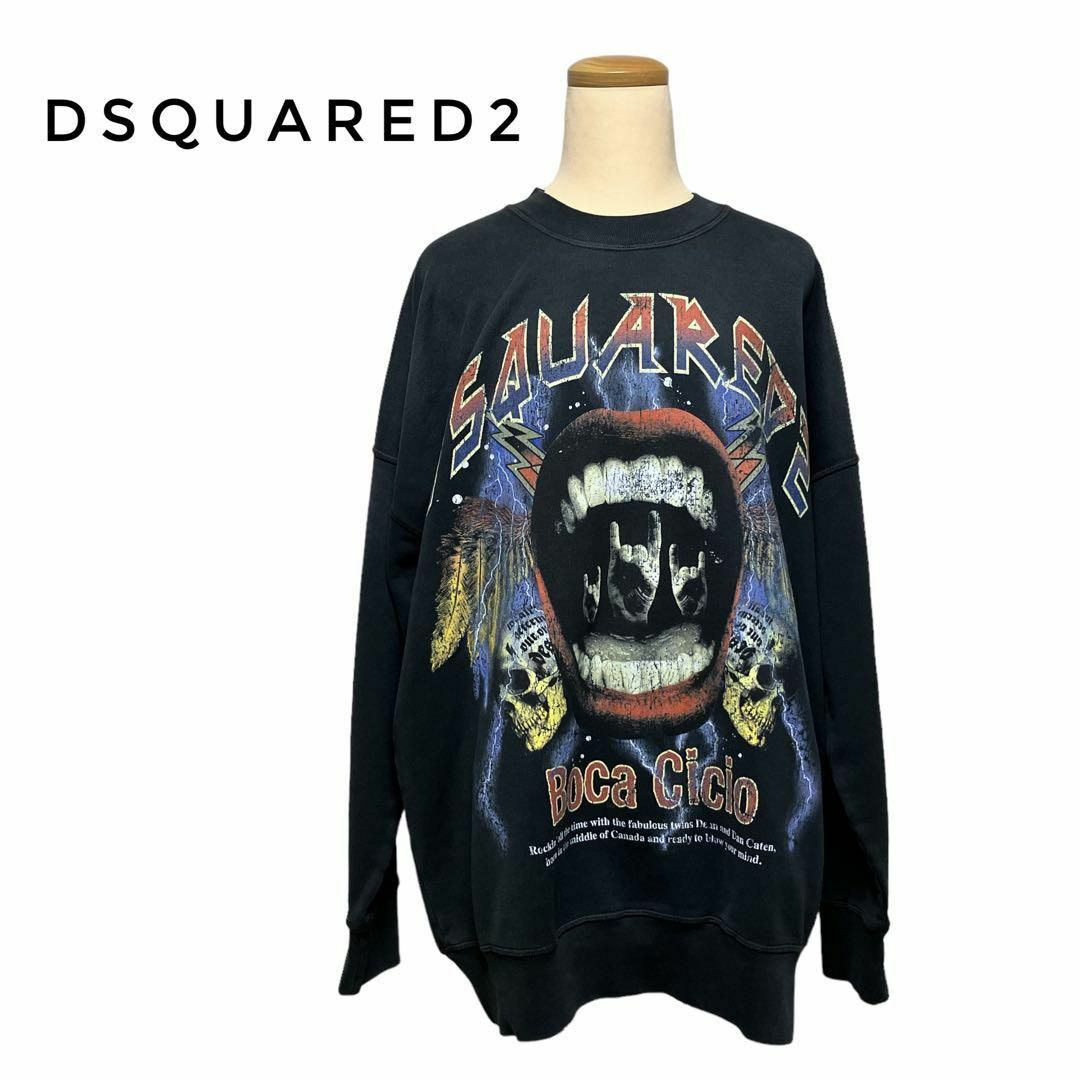 おしゃれイタリア製　DSQUARED2 トレーナー　スウェット　XXS