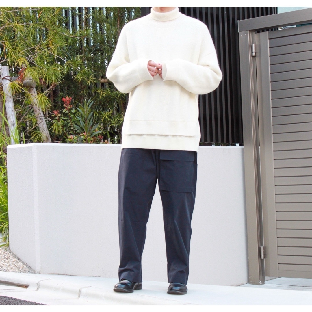 YOKE(ヨーク)のYOKE CONNECTING HIGHT NECK KNIT LS メンズのトップス(ニット/セーター)の商品写真