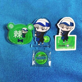 呪術廻戦 ロールアイス アクリルスタンド ネームバッチ ステッカー 狗巻棘(キャラクターグッズ)