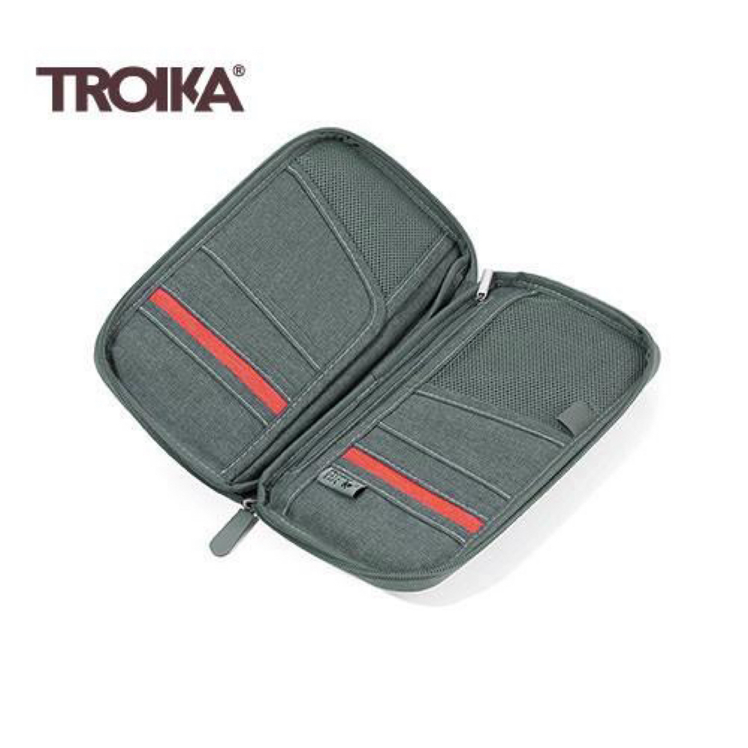 TROIKA(トロイカ)のTROIKAトロイカ　トラベルケース　グレイ [TR-TRV20/GY] インテリア/住まい/日用品の日用品/生活雑貨/旅行(旅行用品)の商品写真