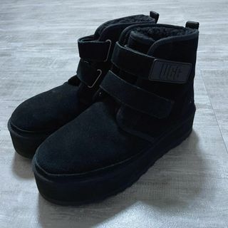 UGG ブーツ ニューメルプラットフォーム 厚底 黒 ブラック 29cm