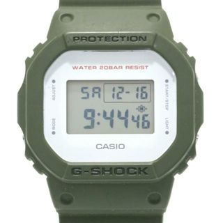 カシオ(CASIO)のカシオ 腕時計 G-SHOCK DW-5600M メンズ 白(その他)