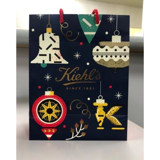 Kiehl's - キールズ　ショップ袋　ショッパー　クリスマス袋