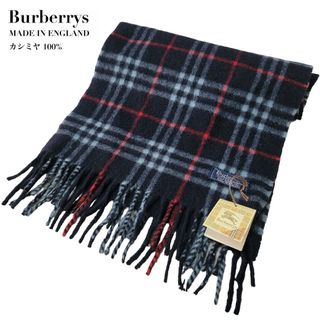 バーバリー(BURBERRY) ネイビー マフラー(メンズ)の通販 57点