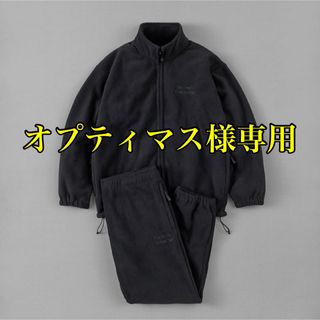 ennoy CITY FLEECE JACKET+PANTS BLACK XL(その他)