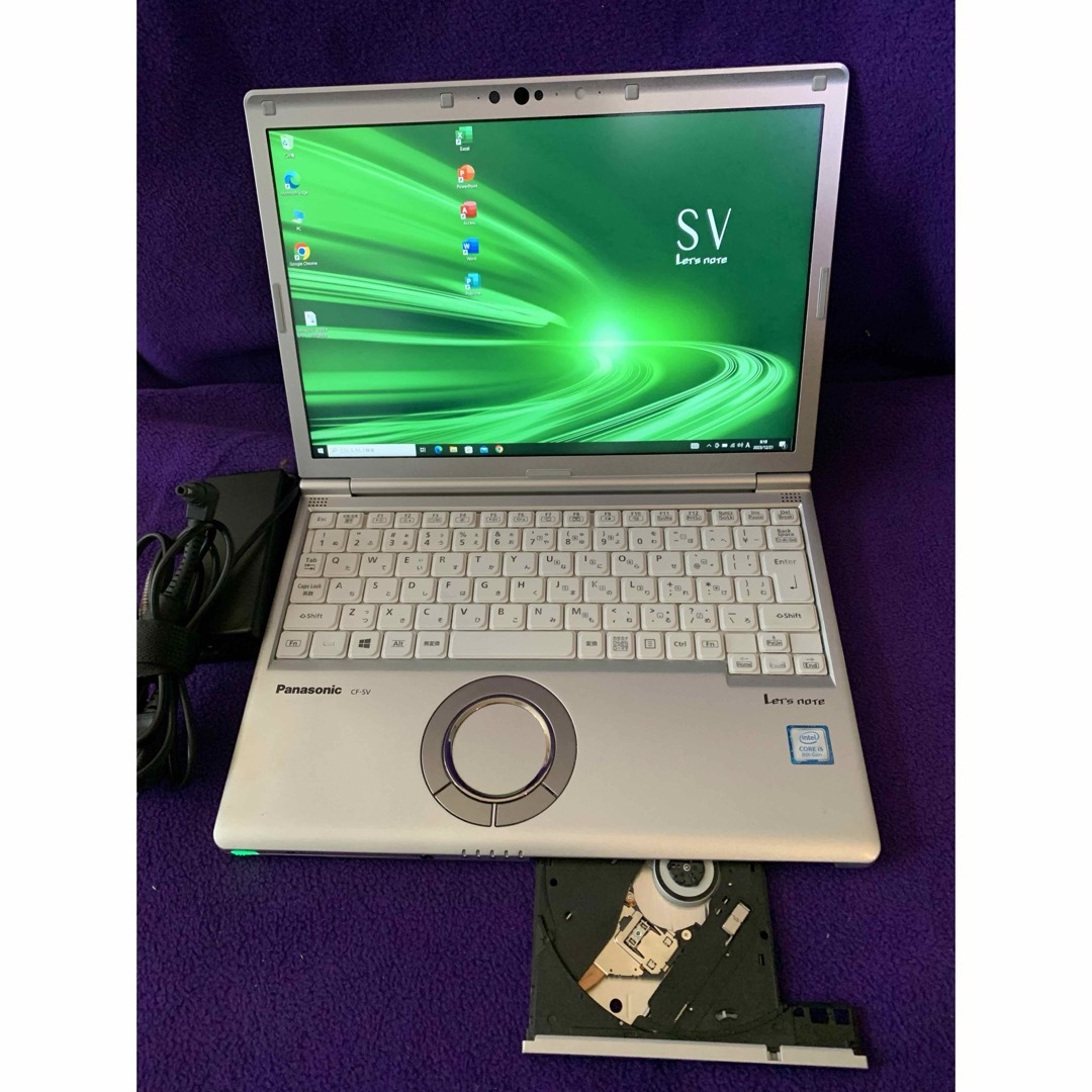 Panasonic - レッツノート CF-SV8 DVD 8G/256GB Office2021認証済の