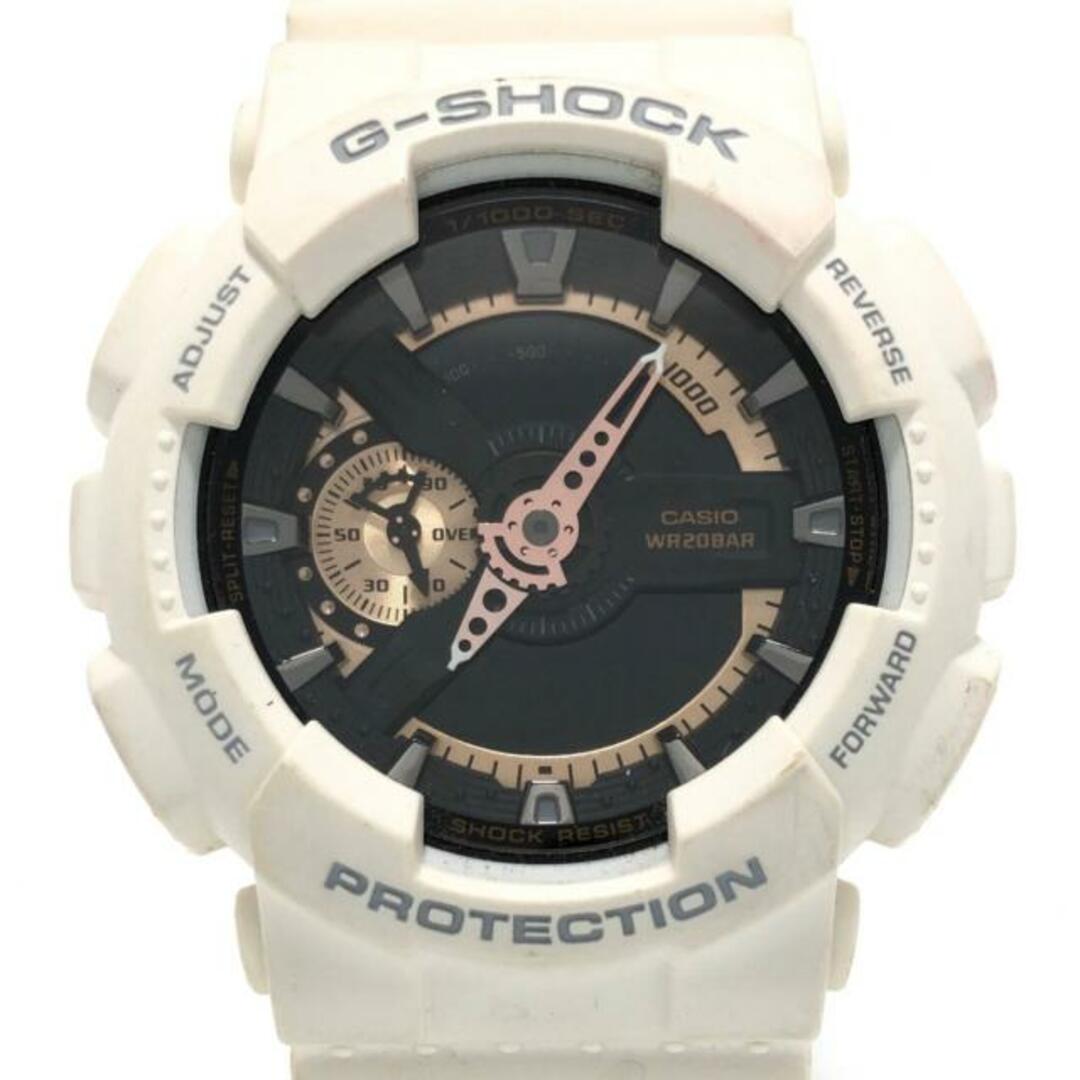 メンズカシオ 腕時計 G-SHOCK GA-110RG メンズ 黒