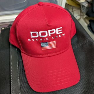 「DOPE」　赤　キャップ(キャップ)