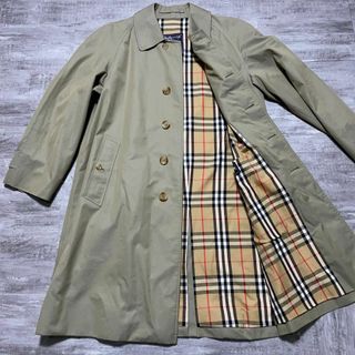 バーバリー(BURBERRY) ステンカラーコート(メンズ)（ホワイト/白色系