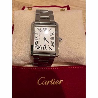 カルティエ(Cartier)の美品　Cartier タンクソロLM(腕時計(アナログ))