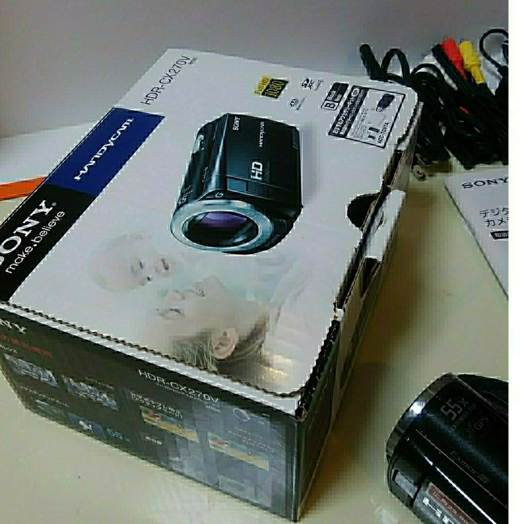 SONY(ソニー)のソニービデオカメラSONY HDR－CX270V HANDYCAM スマホ/家電/カメラのカメラ(ビデオカメラ)の商品写真