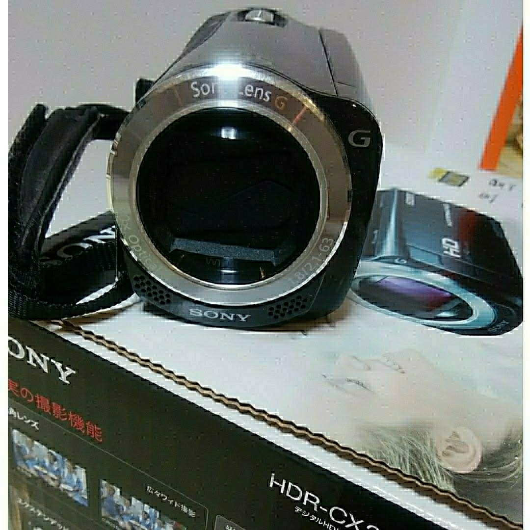 SONY(ソニー)のソニービデオカメラSONY HDR－CX270V HANDYCAM スマホ/家電/カメラのカメラ(ビデオカメラ)の商品写真