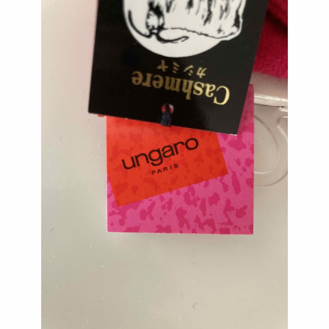 ★未使用・タグ付き！ungaro カシミヤ入り手袋　レディース★ レディースのファッション小物(手袋)の商品写真