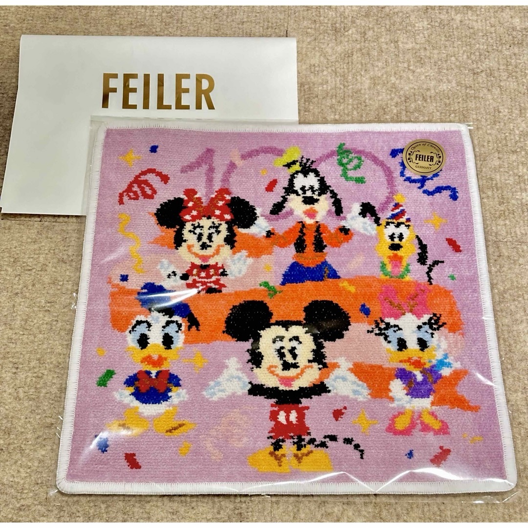 FEILER(フェイラー)のFEILER フェイラー ディズニー 100 イヤーズオブファン 新品♪ レディースのファッション小物(ハンカチ)の商品写真