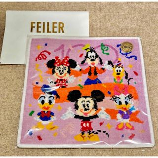 フェイラー(FEILER)のFEILER フェイラー ディズニー 100 イヤーズオブファン 新品♪(ハンカチ)