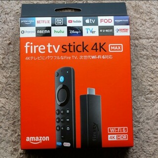 アマゾン(Amazon)の【新品未開封】Fire TV Stick 4K　MAX - Alexa対応音声認(テレビ)