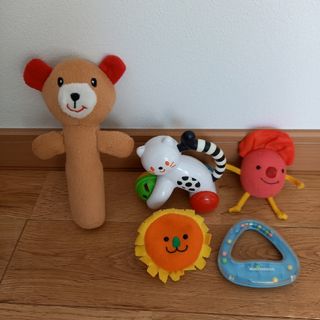 ミキハウス(mikihouse)のがらがら　おもちゃ　まとめ売り(知育玩具)