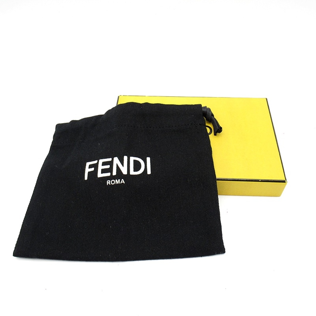FENDI(フェンディ)のフェンディ セレリア カードケース  7M0263 レザー レディース ブラック【中古】 レディースのファッション小物(名刺入れ/定期入れ)の商品写真