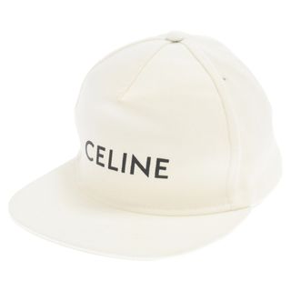 セリーヌ(celine)のCELINE セリーヌ ロゴベースボールキャップ ホワイト(キャップ)