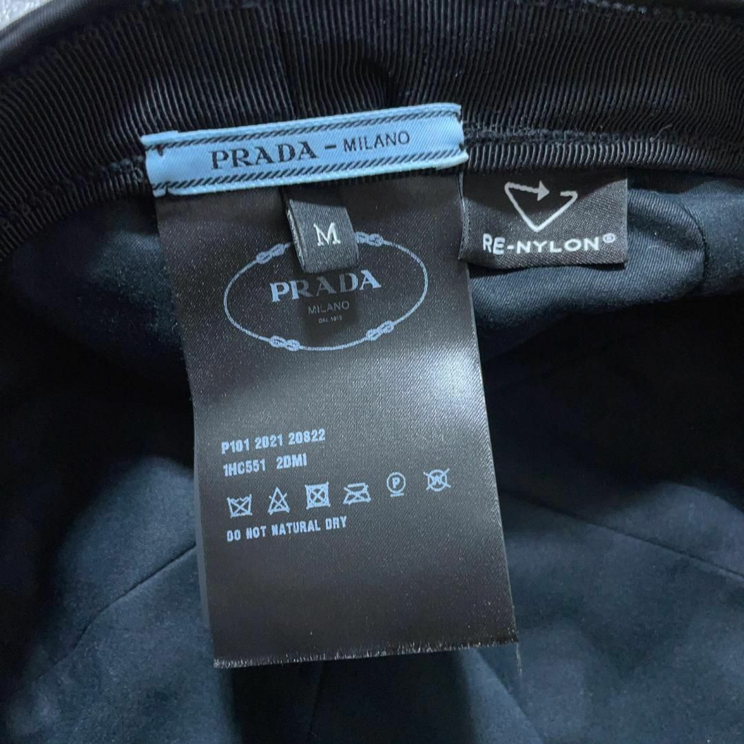 PRADA - プラダ 美品 キャスケット 1HC551 2DMI PRADA Mサイズ ハット