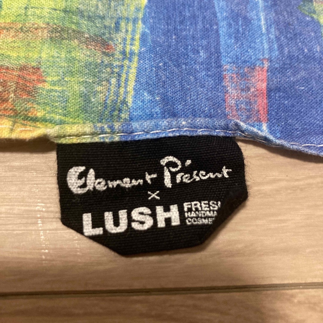 LUSH(ラッシュ)のLUSH 風呂敷　Elememt Presentコラボ レディースのファッション小物(バンダナ/スカーフ)の商品写真