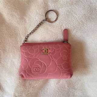 シャネル(CHANEL)のCHANEL コインケース　キーチェーン付き(コインケース)