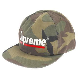 メンズSupreme side logo newera cap 迷彩 カモフラ 正規品